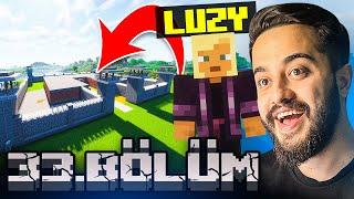 KÖYÜMÜZE DEV ÇIKILAMAZ HAPİSHANE YAPIP LUZY İ HAPSETTİK! (1 AY YATACAK) Minecraft 33. Bölüm