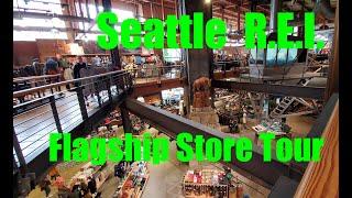 Seattle R.E.I. Flagship Store Walking Tour