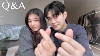 How did his Korean Parents React to a Foreign Girlfriend? | QA International Couple, Korea & Denmark