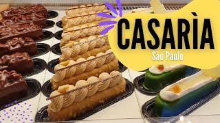 PROVEI UM DOS MELHORES DOCES DA MINHA VIDA NESSA CONFEITARIA - CASARÌA | E aí, Ana? | Carolinando!