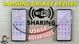 Samsung Galaxy Devices : Wi-Fi Sharing Usage & Advantages