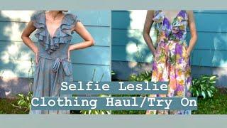 Selfie Leslie Clothing Haul/Try On | Katrina Lee