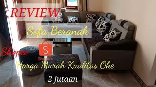 Review Sofa Murah di Shopee