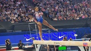 Jordan Chiles - 12,225 Beam - US 2024 Olympic Gymnastics Trials Day 2