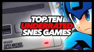 Top Ten Underrated SNES Games