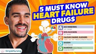 Heart Failure Medications & Antihypertensives | RN & PN NCLEX - Simplified Pharmacology for Nursing