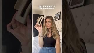 Quick & Easy Half up Half Down hair style using LADYLUX XL Claw Clip