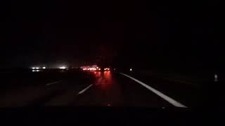 Stauende nach Unfall auf A3