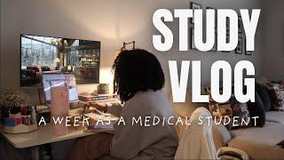 MED SCHOOL STUDY VLOG 🩺 | staying productive & motivated for my medical school exam