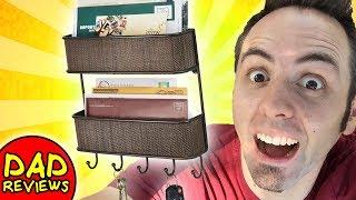 WALL MAIL ORGANIZER | mDesign Wall Mount Mail Organizer Unboxing & First Look Review