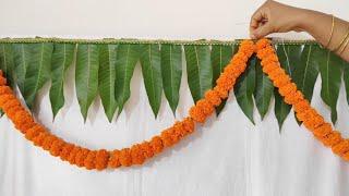 Quick and easy Pooja background decoration || pooja background decoration ideas at home.