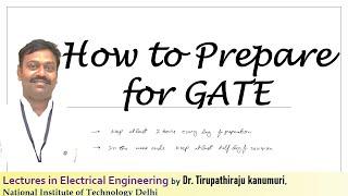 How to Prepare for GATE