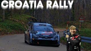 Takamoto Katsuta Pre Event Test Croatia Rally 2024