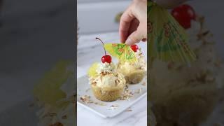 Pina Colada Cookie Cups #baking