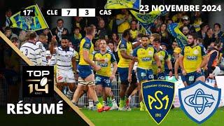 Top14 : le résumé de Clermont vs Castres Olympique - Journée 11 Saison 2024/25