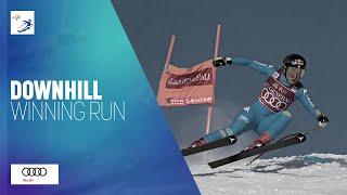 Sofia Goggia (ITA) | Winner | Women's Downhill | Lake Louise | FIS Alpine