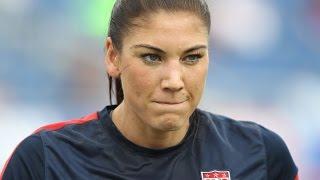 Hope Solo Charged In Domestic Violence Case. Media Blackout?