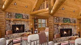 Inside Log Cabins Decorating Ideas