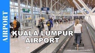 KUALA LUMPUR Airport DEPARTURE - Check-in, Departure & KLIA Airport Tour