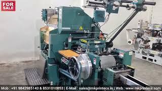 MKPL-20405 | FSK DELTA A100 SEMI-ROTARY LABEL PRINTING MACHINE FOR SALE | MK PRINTECS MACHINERY