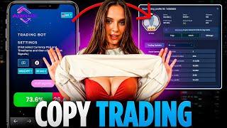 I SHOW IT ONCE  COPY TRADING FOR BEGINNERS | ABROX BOT KITTY TRADER | BINARY OPTIONS TRADING