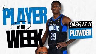 PLAYER OF THE WEEK: DAEQWON PLOWDEN HIGHLIGHTS! #nba #nbagleague #goldenstatewarriors