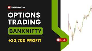 Live Options Trading | Nifty BankNifty FnO | SL Hunting | Trader In Action #banknifty