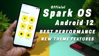 official android 12 SPARK OS POCO X2  Review, best in performance, new theme support, extra features