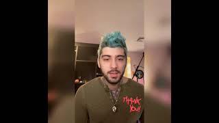 ZAYN INSTAGRAM LIVE..