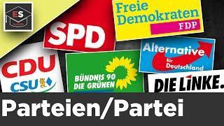 Parteien/Partei/Parteiensystem - Einfach erklärt ! (NEUES VIDEO IN DER BESCHREIBUNG!)