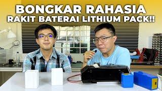 Cara / tahapan merakit baterai  lithium pack kendaraan listrik (motor, sepeda, dll)