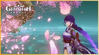 Raiden Makoto Says Farewell To Ei Cutscene | Story Quest Part 2 Final Cutscene | Genshin Version 2.5