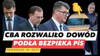 BEZPIEKA PiS – CBA ZNISZCZYŁO DOWÓD️TELEFON DOMARADZKIEGO ZŁAMANY I DELEGALIZACJA AGENCJI WĄSIKA