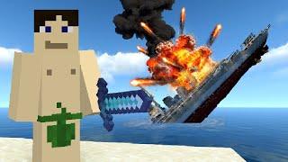 The First Naval Battle in Minecraft History: The First Relic War