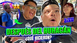 ¿QUÉ HIZO LA GENTE DURANTE HURACÁN? - Gran Gian