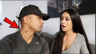 Hickey Prank on Girlfriend! (She Cried)