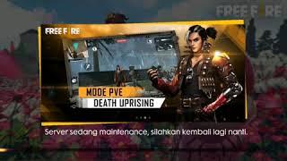 Server ff sedang Maintenance