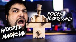 MAGICIAN BUILDS WOOD MAGICIAN THAT FOOLS MAGICIANS!!!