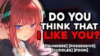 Needy Tsundere Roommate Teases You and Wants You (To Sleep) ASMR Roleplay