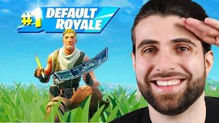 I Got an ACTUAL DEFAULT a Fortnite Win!