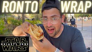 Ronto Roasters SIGNATURE Ronto Wrap Food Review! | Star Wars Galaxy's Edge Disneyland