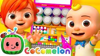 Learn Crafts with JJ and YoYo! Sing Along | @Cocomelon - Nursery Rhymes |  Moonbug Literacy 