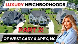 BEST NEIGHBORHOODS OF CARY AND APEX, NC (2023) - PART 2