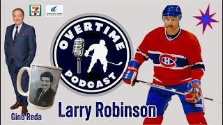Larry Robinson - played in the playoffs 20 years straight while winning 6 Stanley Cups!!