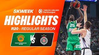 WILL OAKA PUT OUT PARTIZAN  ? - Panathinaikos vs Partizan Belgrade - Highlights EuroLeague R20