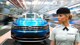 Volkswagen FACTORY Tour: Touareg, Tiguan, T-Cross Manufacturing process[Step by Step] – Germany