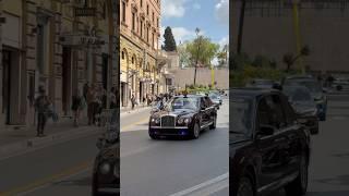 RE CARLO D’INGHILTERRA CORAZZIERI  SCORTA CARABINIERI E GIS/KING CHARLES OF ENGLAND IN ROME