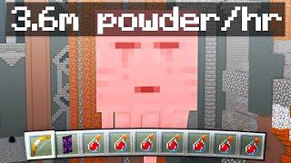 This ghast method is INSANE for mithril powder... | HYPIXEL SKYBLOCK