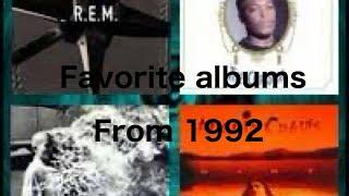 1992, What A Dark Year- My Favorite Albums From 92