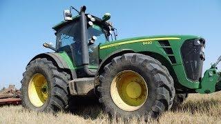 John Deere 8430 SOUND!!!! JD 8430 beim scheiben